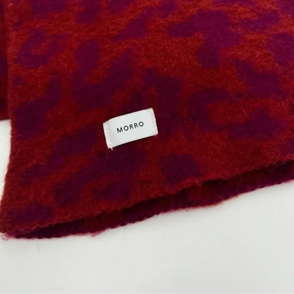 Athleta Morro Cozy Leopard Scarf‎ in Dried Cinnamon - NWT